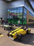 Visit to the workshop and showroom of Caterham Cars